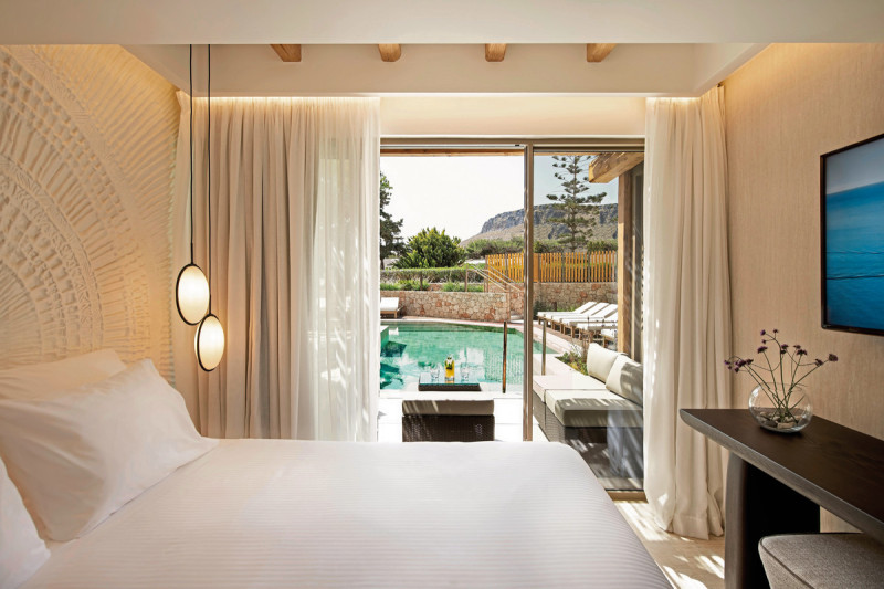 Wohnbeispiel Familiensuite Swim Up Gemeinschaftspool