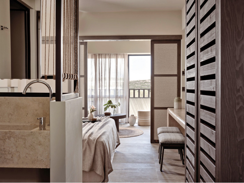 Wohnbeispiel Doppelzimmer King Aterre Retreat Balkon