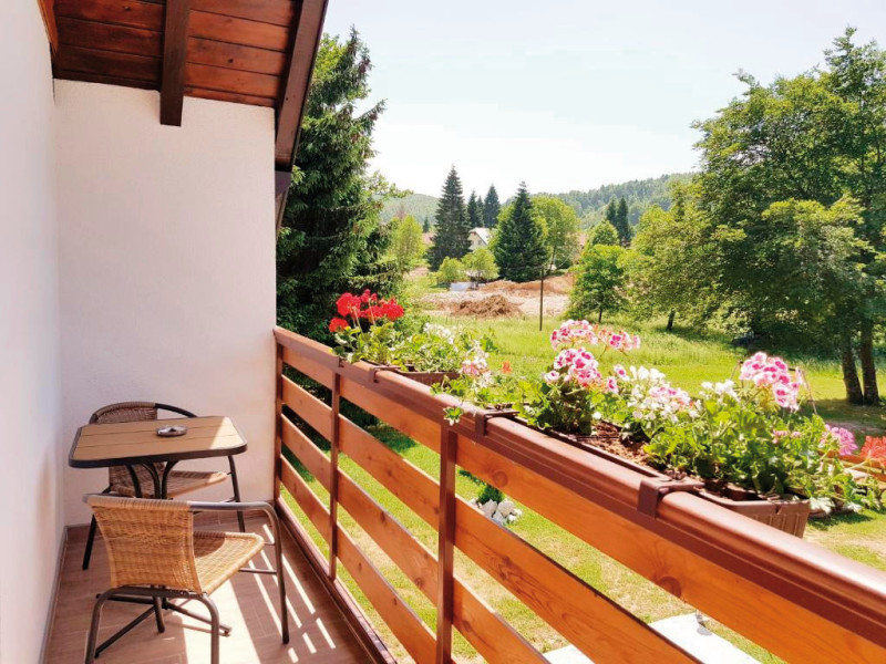 Wohnbeispiel Doppelzimmer Balkon