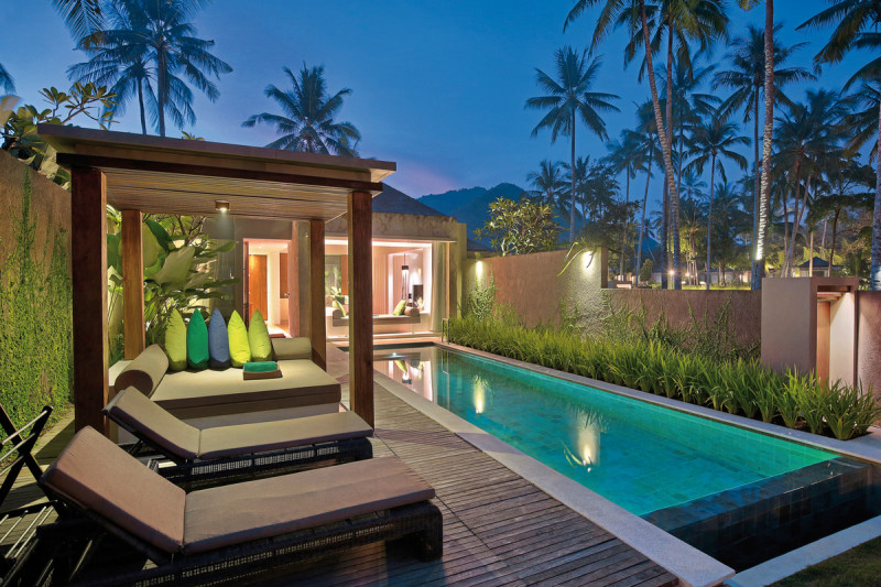 Beispiel Au&szlig;enbereich Luxury Pool Villa