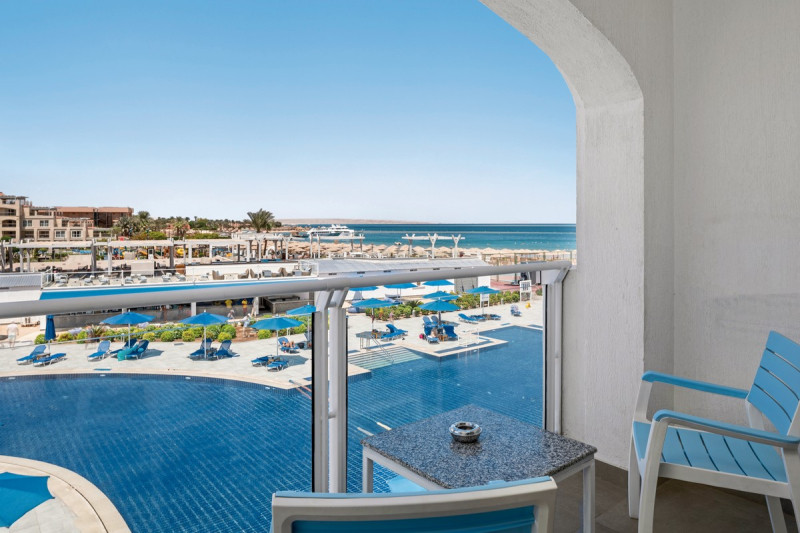 Wohnbeispeil Doppelzimmer Deluxe Meerblick