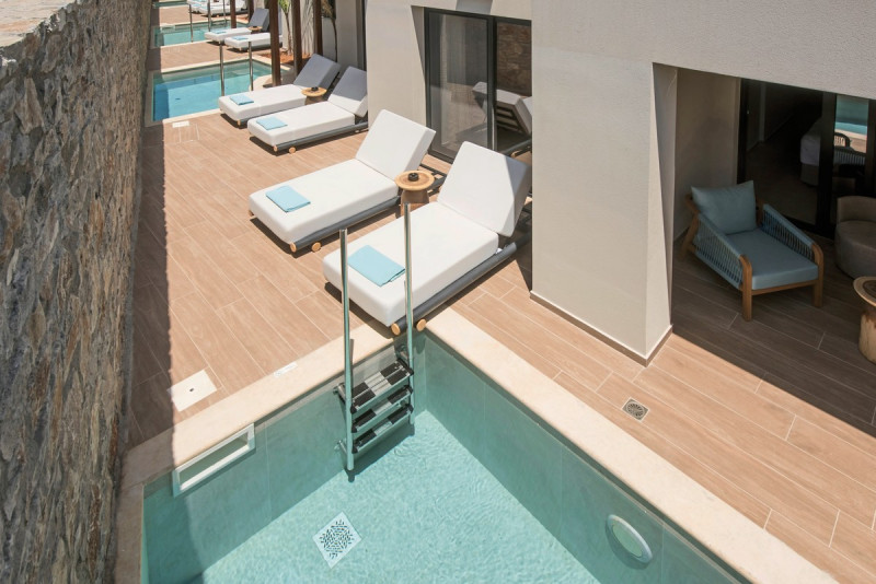 Wohnbeispiel Doppelzimmer Plunge Pool