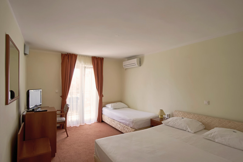 Wohnbeispiel Doppelzimmer Annex Balkon Meerseite