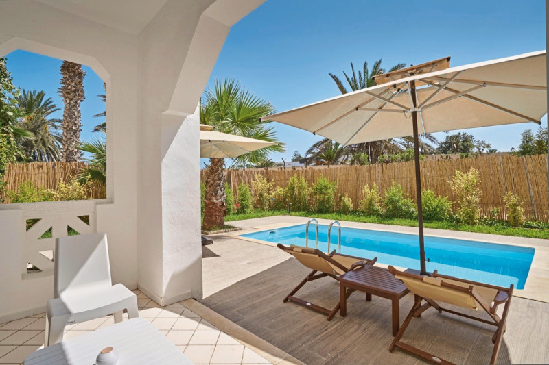 Wohnbeispiel Doppelzimmer Swim-Up