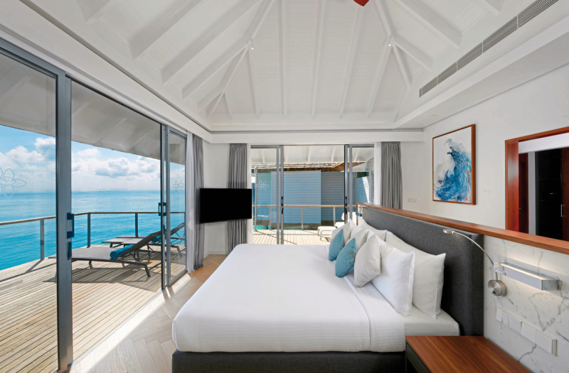 Wohnbeispiel Over Water Villa