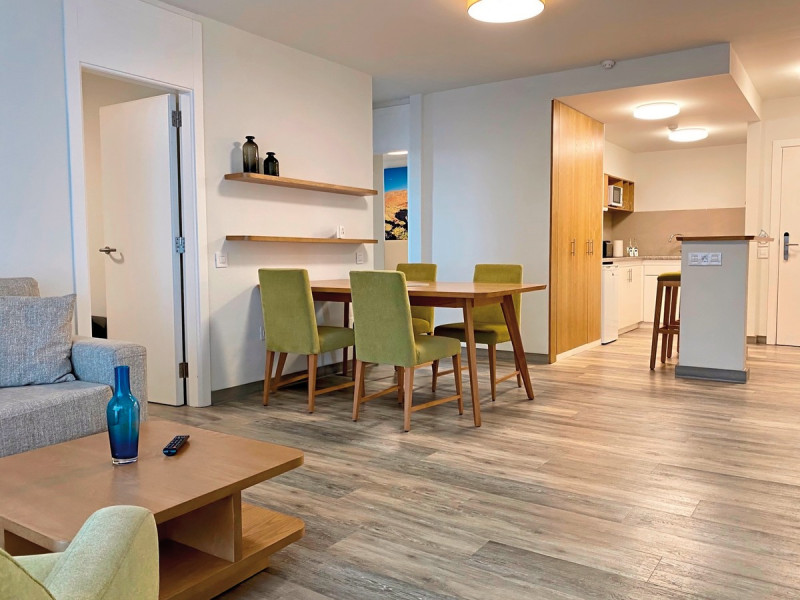 Wohnbeispiel Appartement 2 Schlafzimmer seitlicher Meerblick