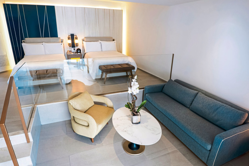Wohnbeispiel Caribbean Suite Double Beds & Sofa Bed