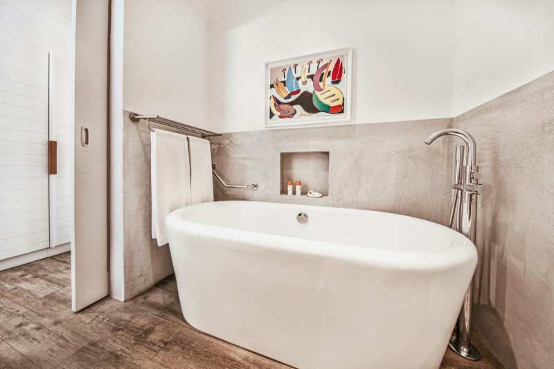 Badezimmer Deluxe Beach Family Pavillon