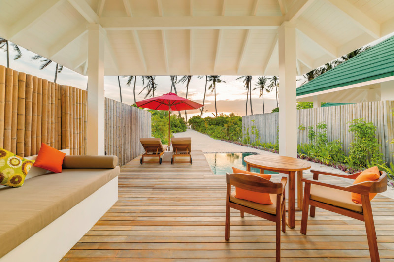 Wohnbeispiel Sunset Pool Beach Villa