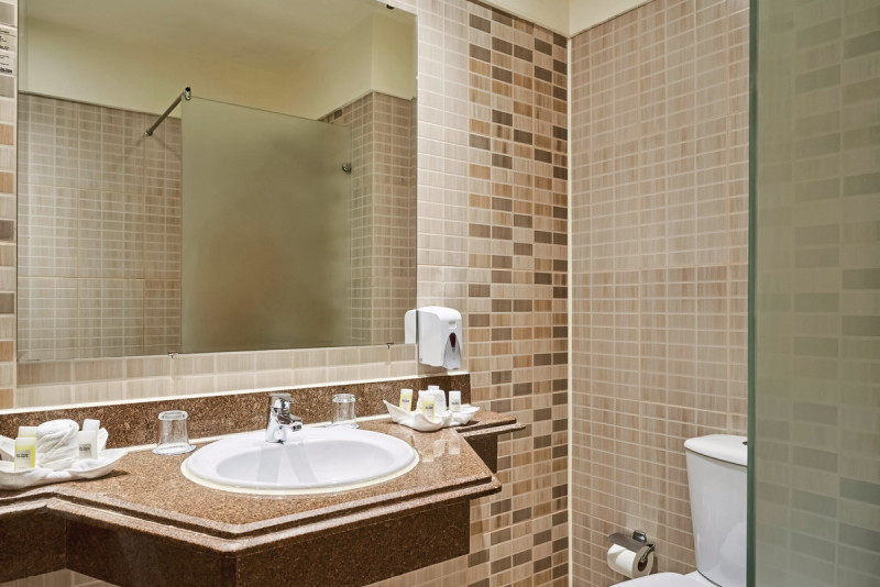 Beispiel Bad Doppelzimmer Komfort Gartenblick