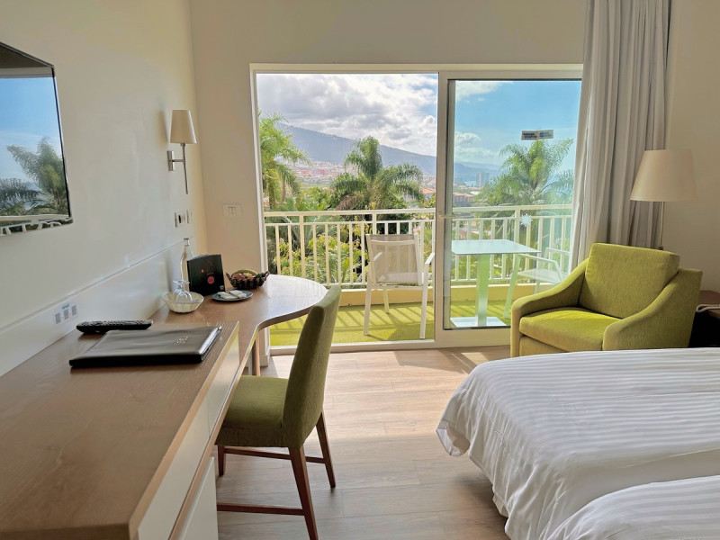 Wohnbeispiel Doppelzimmer Bergseite