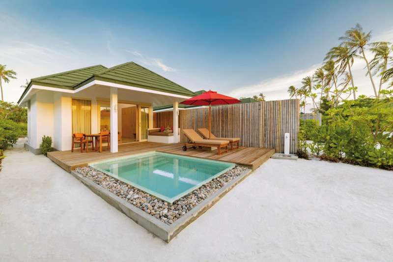 Wohnbeispiel Sunset Pool Beach Villa