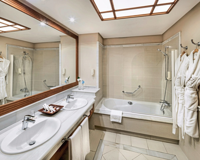 Badbeispiel Doppelzimmer