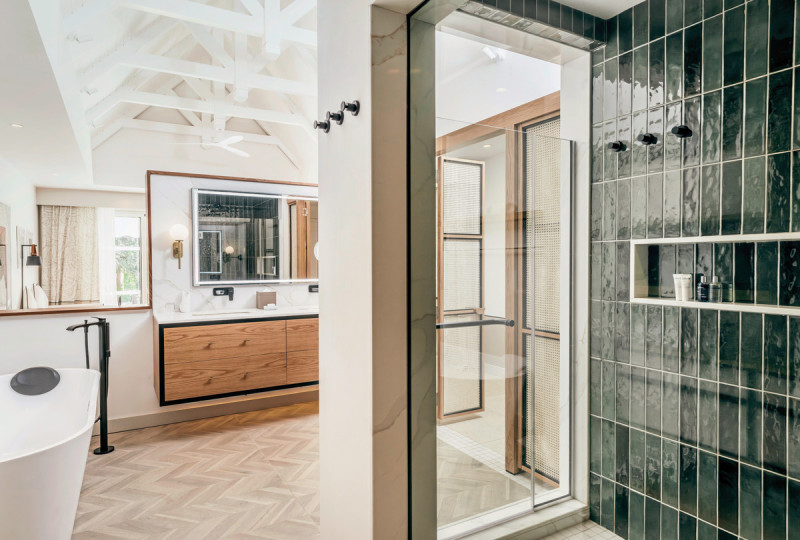 Badezimmer Beachfront Villa wiith Pool