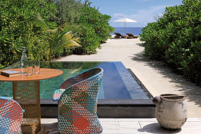 Beispiel Terrasse Beach Pool Villa