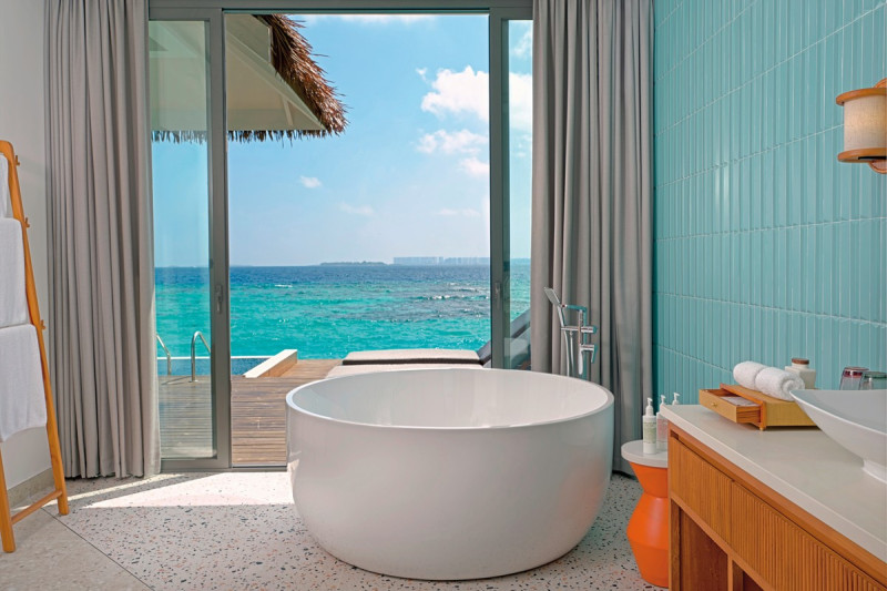 Beispiel Bad Overwater Pool Villa