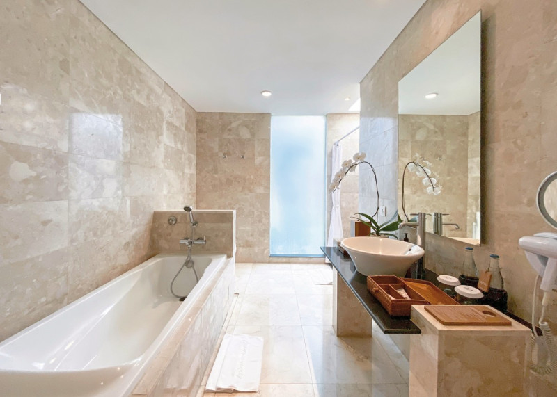 Beispiel Bad Deluxe Garden Bungalow 