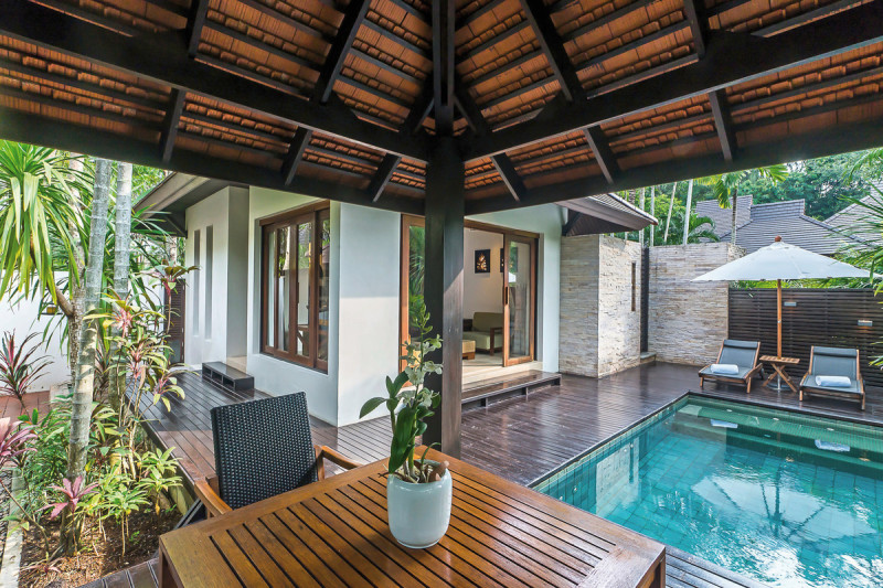 Wohnbeispiel Pool Villa Suite