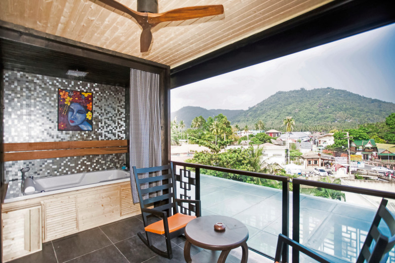 Wohnbeispiel Deluxe Jacuzzi Suite