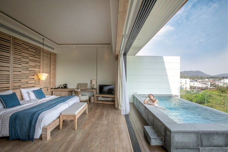 Wohnbeispiel Sky Pool Suite