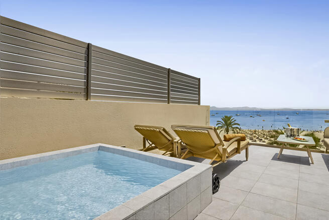 Wohnbeispiel Doppelzimmer Royal Terrace Meerblick Selection Club