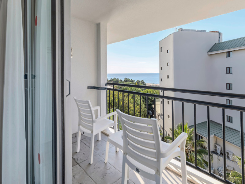 Wohnbeispiel Doppelzimmer seitl. Meerblick