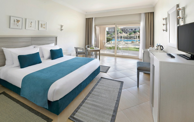 Wohnbeispiel Doppelzimmer Superior Poolblick