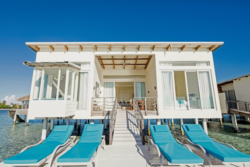 Wohnbeispiel Two Bedroom Overwater Villa