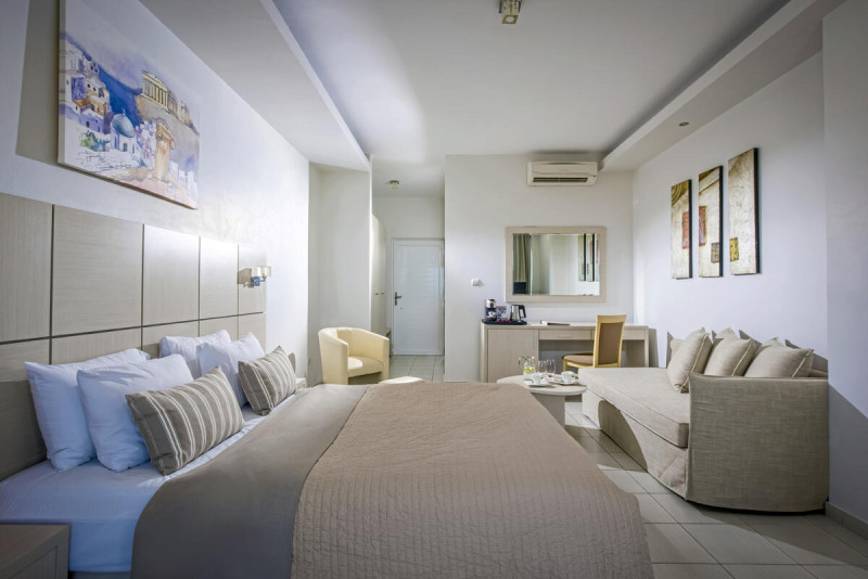 Wohnbeispiel Doppelzimmer Superior seitl. Meerblick