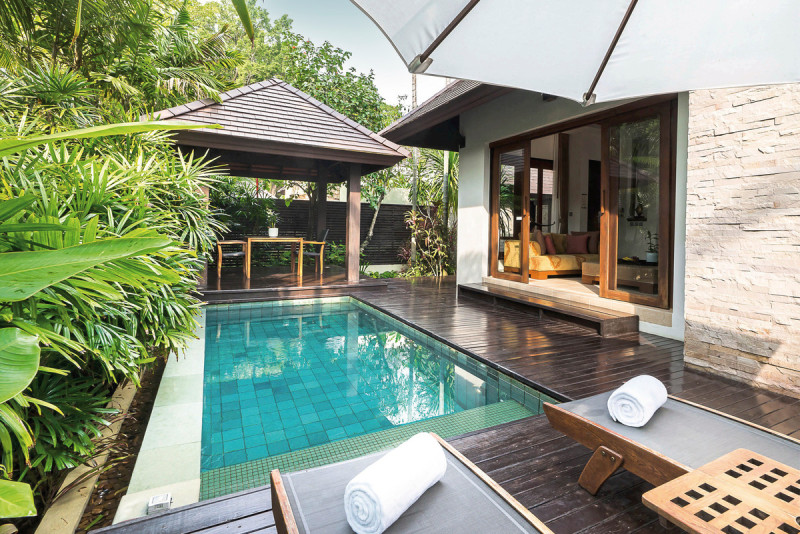 Wohnbeispiel Pool Villa Suite