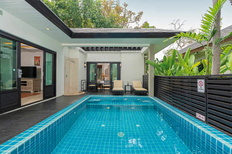 Wohnbeispiel Pool Villa 1 Bedroom