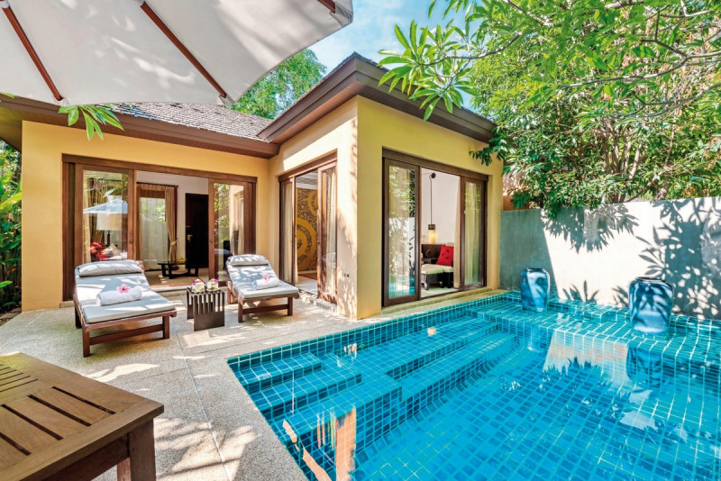 Wohnbeispiel Private Pool Villa Garden View