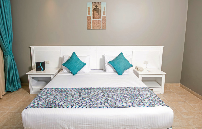 Wohnbeispiel Doppelzimmer Deluxe Beachfront