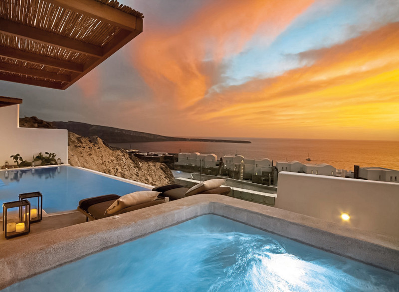 Wohnbeispiel Suite Exclusive Sunset Sea View Privat Pool