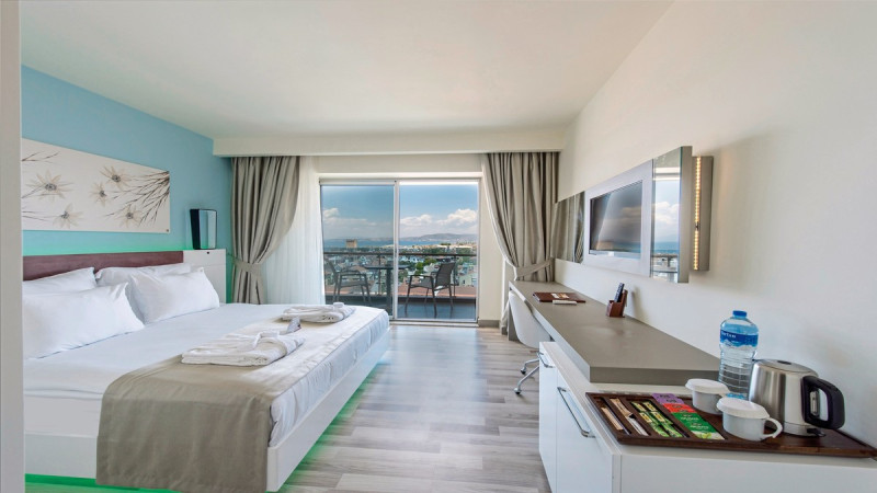 Wohnbeispiel Familienzimmer seitl. Meerblick