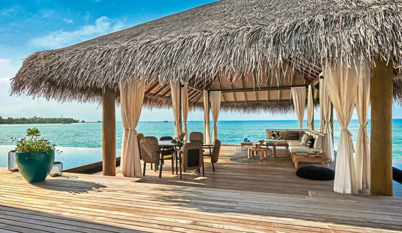 Three Bedroom Water Sunset Villa with Pool