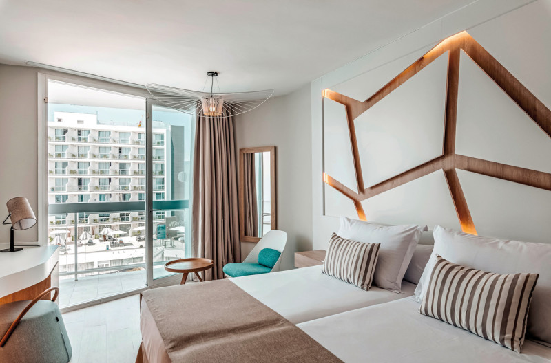 Wohnbeispiel Doppelzimmer Discover seitl. Meerblick