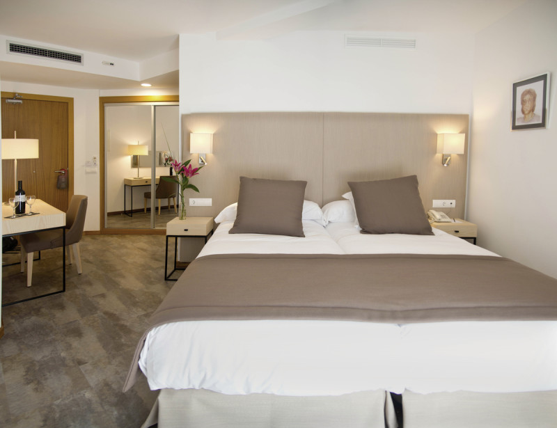 Wohnbeispiel Doppelzimmer (Nebengeb&auml;ude)