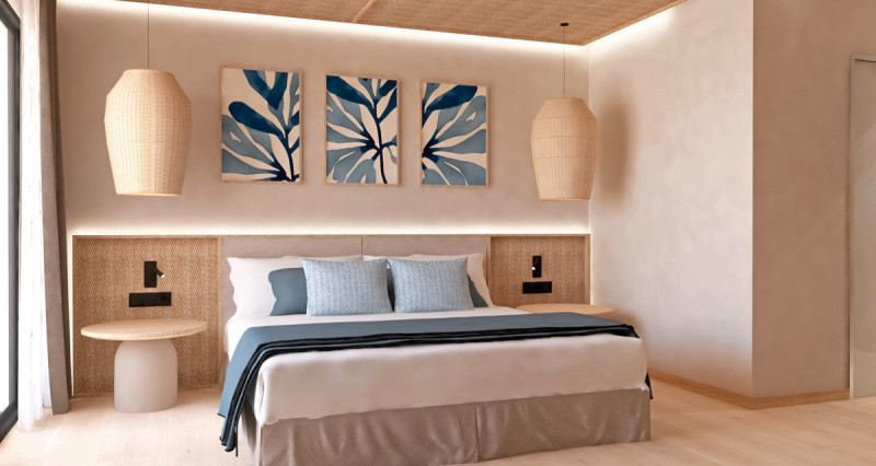 Wohnbeispiel Doppelzimmer Meerblick