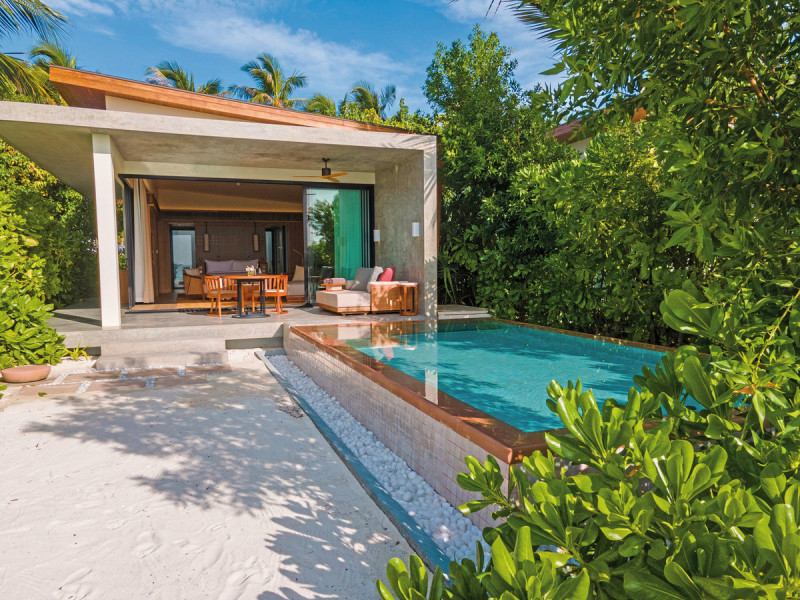 Beach Villa with Pool
