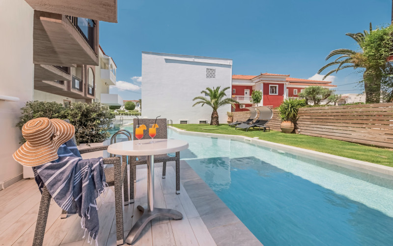 Wohnbeispiel Doppelzimmer Premium Swim-Up