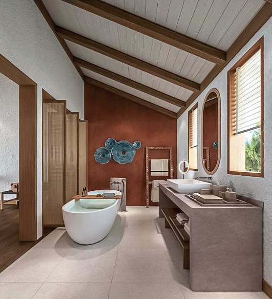 Modellbild Bad Overwater Villa