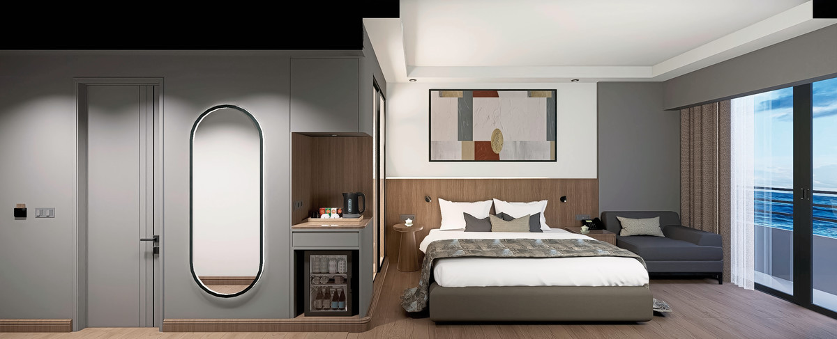 Modellbild Wohnbeispiel Doppelzimmer Standard