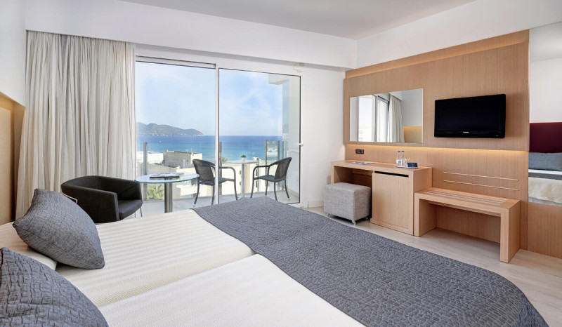 Wohnbeispiel Doppelzimmer seitl. Meerblick