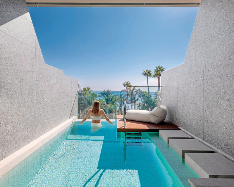 Wohnbeispiel Juniorsuite Privatpool 1. Etage