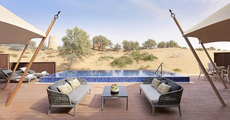Wohnbeispiel Al Khaimah Tented Pool Villa