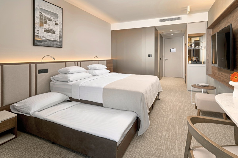 Wohnbeispiel Doppelzimmer Superior Meerblick mit 2 Extrabetten