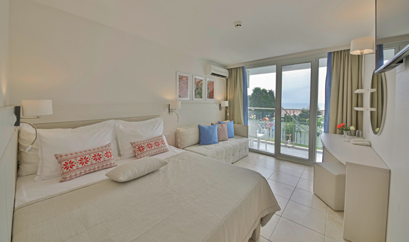 Wohnbeispiel Doppelzimmer seitl. Meerblick