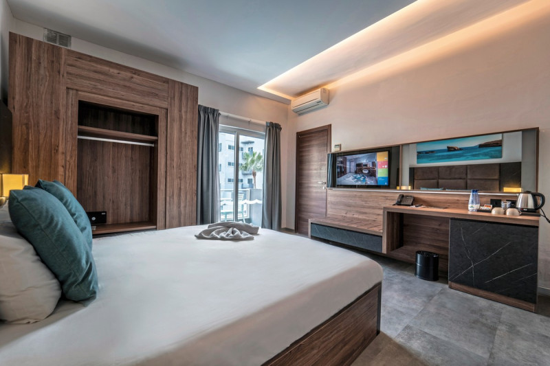 Wohnbeispiel Doppelzimmer Superior Poolblick