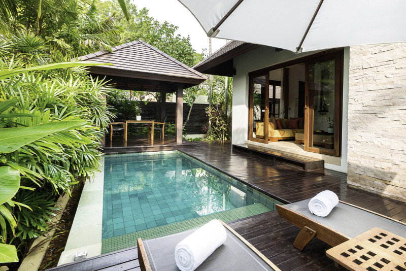 Wohnbeispiel Pool Villa Suite